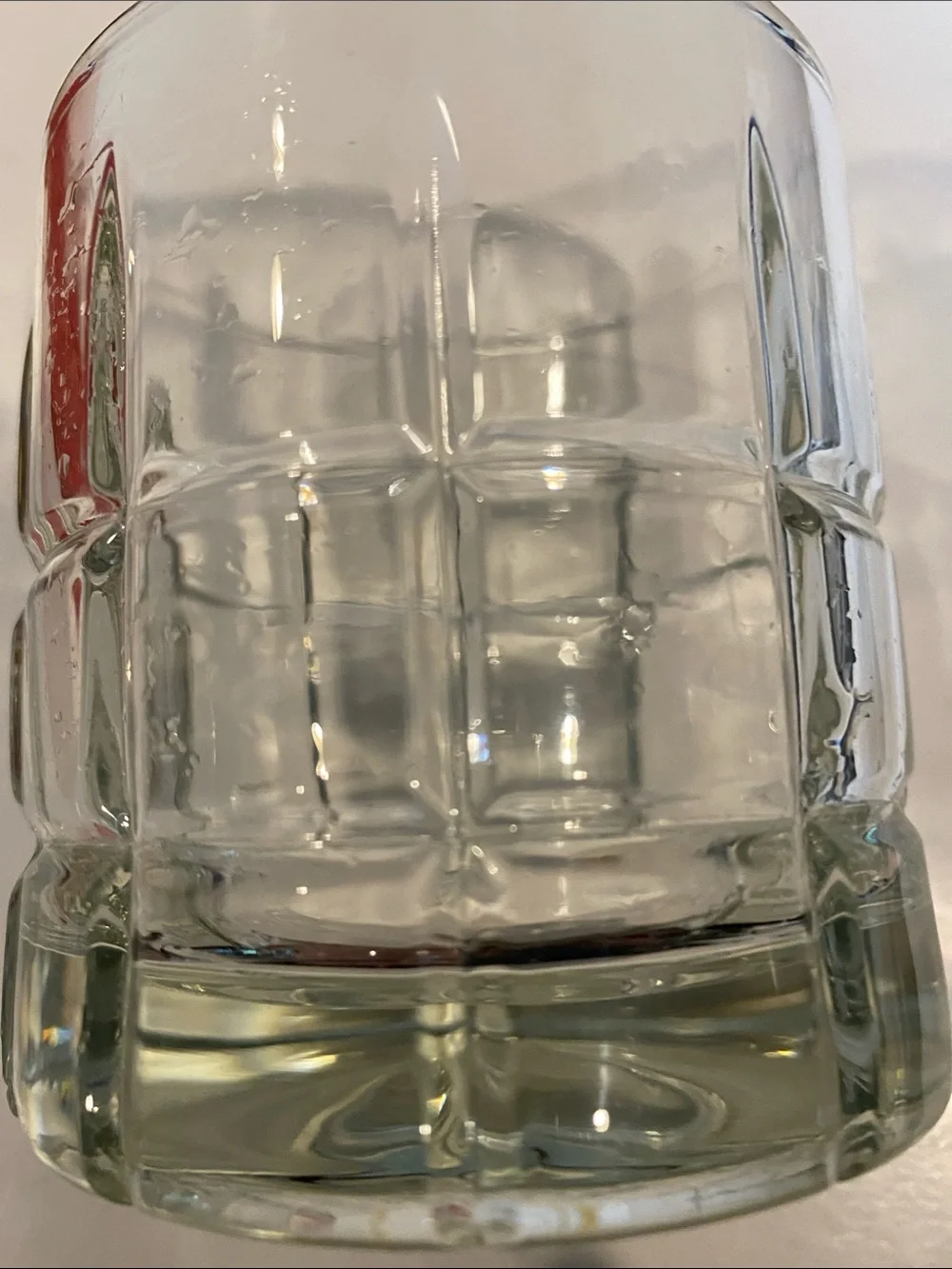 Vintage Anchor Hocking Tartan/Manchester Pattern, Set of 2 Glasses
